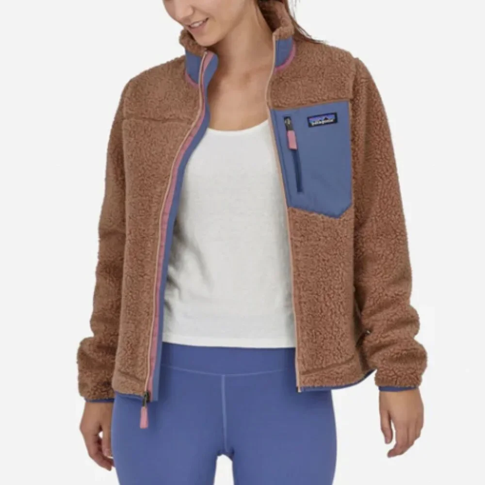 Patagonia Brown and Blue Utility Jacket - Picture 2 of 6